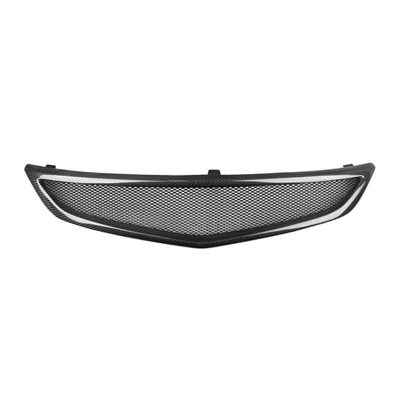 Front Grille For Toyota Camry Solara 2 Door 1999-2001 Racing Grill Carbon Fiber/Fiberglass Upper Bumper Hood Mesh Grid