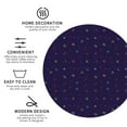 thumbnail image 3 of Picia Mathematical Symbols Printed Leather Coasters for Drinks, 4" Drink Coasters Set of 4 for Tabletop Protection, Handmade Luxurious Home Décor and Housewarming Gift -Round Shape, 3 of 6