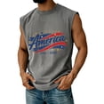 thumbnail image 3 of Youpwaven Men's 250th Anniversary USA Muscle Tank Top, 1776-2026 America Graphic Sleeveless Tee, Celebratory July 4th Vest Shirt, 3 of 6