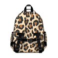 thumbnail image 3 of Classic Leopard Print Backpack for School,Cute School Bag,Schoolbag with Adjustable Shoulder Straps & Padded Back,15.25"x11.5"x5.25", 3 of 6
