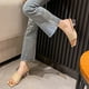 thumbnail image 5 of Sandalias de tacón cuadradas con puntera abierta zapatos de vestir para mujer verano elegante, 5 of 9