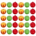 thumbnail image 1 of Miangastore Mini Pommes Peintes Mousse Rouge 90 Pcs 0.8X0.8X0.8In, 1 of 9