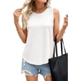 thumbnail image 4 of PRETTYGARDEN Womens Summer Tops Spring Fashion Sleeveless Tank Tops Casual Loose Fit Shirts Beach Vacation Clothes, 4 of 10