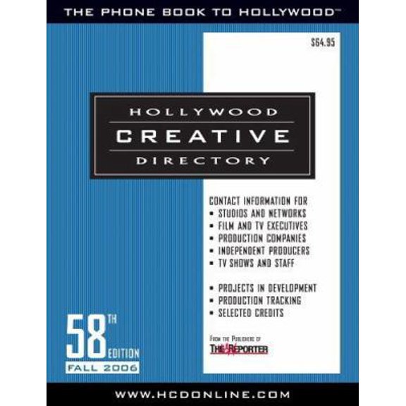 Pre-Owned Hollywood Creative Directory (Paperback) 1928936504 9781928936503