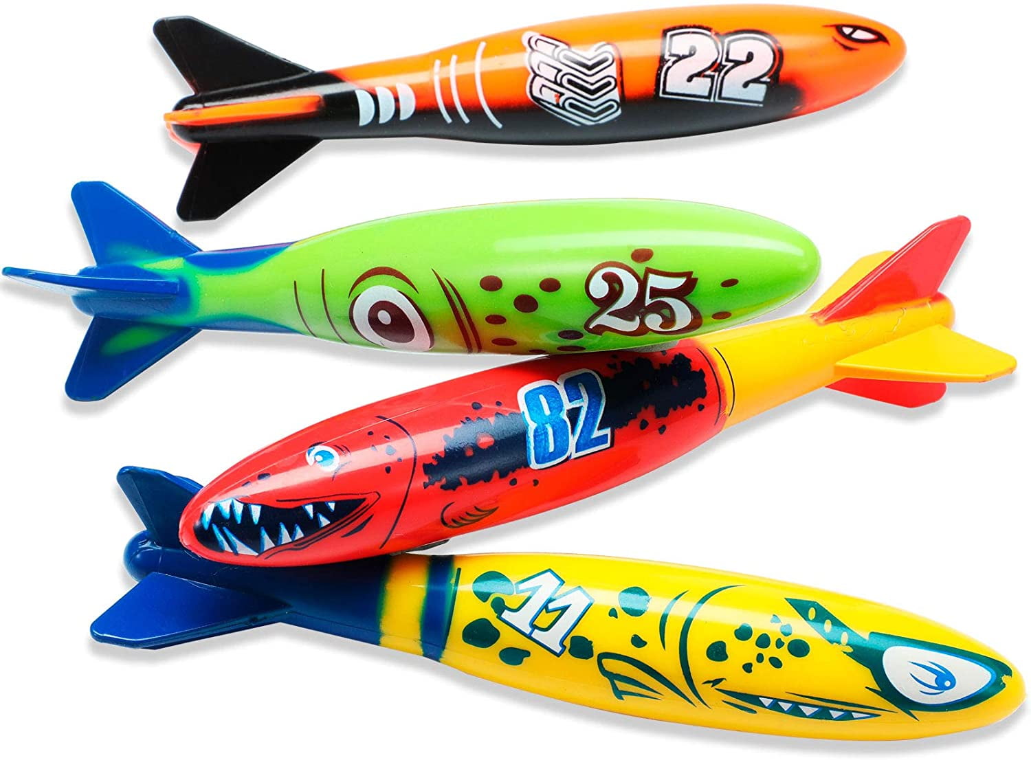 torpedo beats™ dive toys 4-piece Ages 3+ 