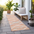 thumbnail image 6 of Addison Rugs Chantille Indoor/Outdoor Transitional Waves Peach Washable Runner Rug, 2'3" x 7'6", 6 of 6