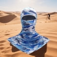 thumbnail image 2 of Sun Protective Scarf UPF 50+ Breathable Mesh Print for Women Men Outdoor Daily Use, 2 of 3