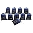 thumbnail image 4 of Darling Souvenir Blue Number Birthday Custom Party Supplies Favor BagsDrawstring Pouches15 Pieces, 4 of 5