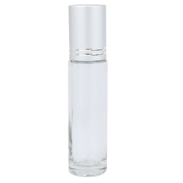 Botella de aceite esencial portátil de viaje con roll-on, accesorio para el cuidado de la salud, 10 ml, obsidiana