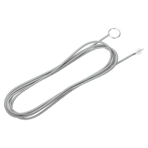 1 Pcs 86.6 Inch Long Drain Brush Flexible Feeding Tube Brush Slim Cleaning Brush Hose Pipe Brush