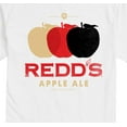 thumbnail image 3 of Redds Apple Ale - Apple Row - Men's Short Sleeve T-Shirt, 3 of 5