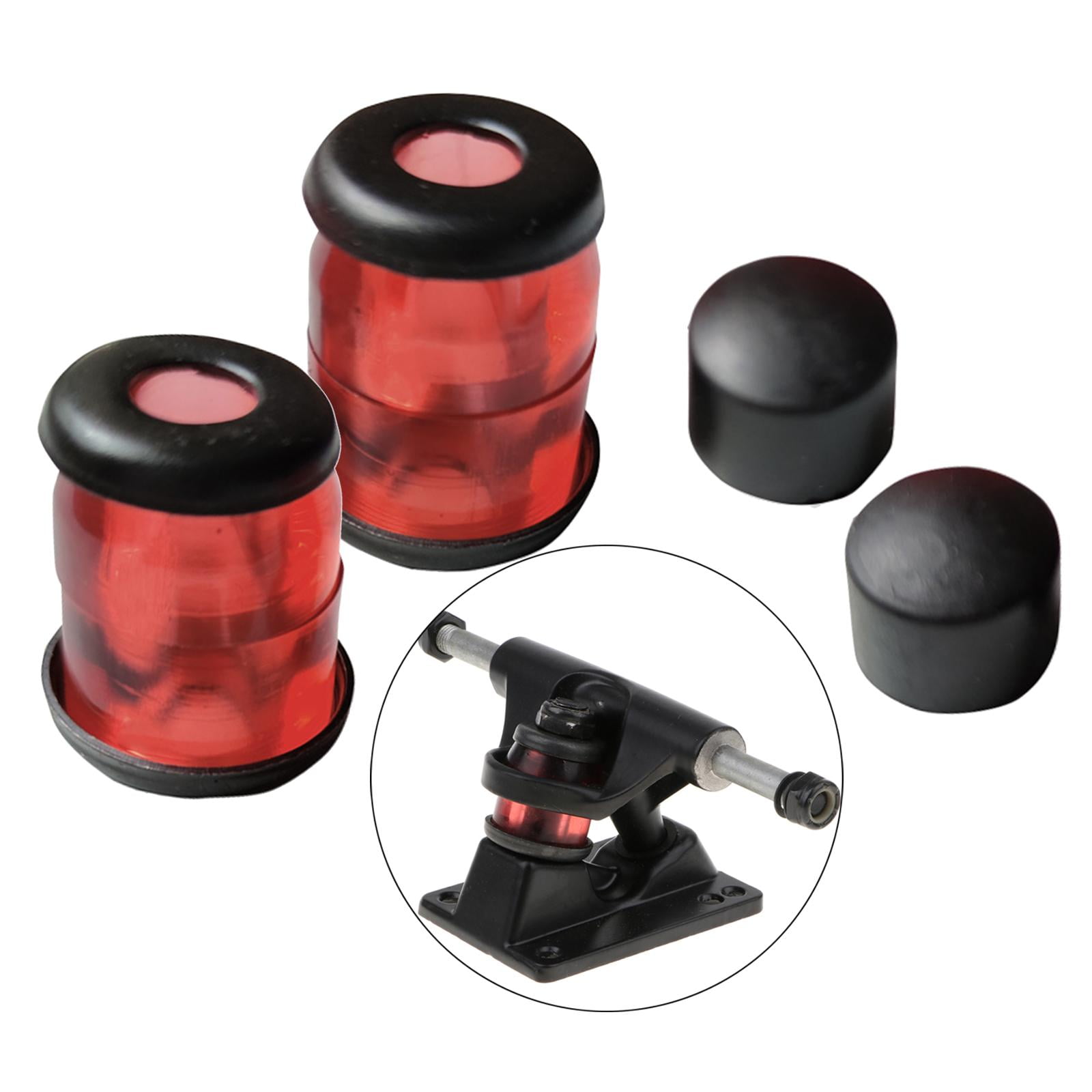 Skateboard Truck Bushing Rebuild Accessories Red Black