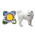 thumbnail image 4 of Alfombrilla ajustable para mascotas, juguete de puzle para perros, alfombrilla de forraje para cachorros para el entrenamiento del olfato y la Sunnimix Mascotas Perros Snuffle Pad, 4 of 8
