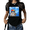 Black, variant on Cute Cat Shirt Graphic Tees Print Tshirt Shirts Yellow Women Funny Cat Face Meme Sleeveless Summer Tee Size S-5XL Tops