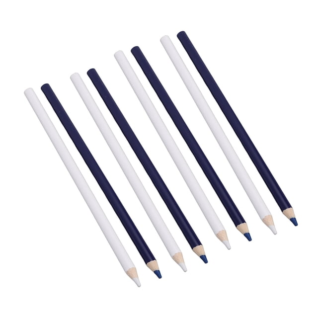 8 Lápices De Costura Para Marcar Tela, Lápices De Tiza Para Sastre, Para Modista, Manualidades, 4 Unidades, Color , 4 Unidades, Azul