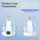 thumbnail image 2 of Humidifiers for Bedroom, 3L Tank for 30H 20dB Quiet Mist Time,Dual Nozzles, LED Lights,for Baby and Large Rooms, 2 of 5