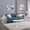 Crisp White, variant on Roundhill Furniture Modern Harmony 3-Piece Wood Oval Coffee Table Set
