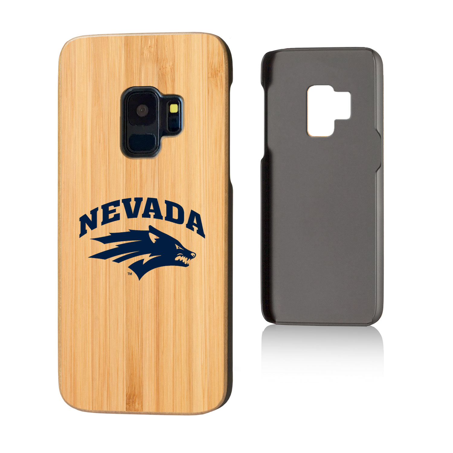 Nevada Wolf Pack Insignia Bamboo Case For Galaxy S9 Walmart Com