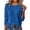Blue, variant on Tsivenald Sweater for Women Crew Neck Long Sleeve Tops Fashion Clothing Soft Knit Pullover Lightweight Business Casual Fashion Clothing for Fall Winter