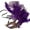 Purple, variant on MASQ Masquerade Feather Mask Show Girl Mardi Gras Carnival Costume Cosplay dress up Party Wear