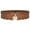 Brown, variant on Wide Elastic Waist Belts for Women Braided Stretch Belt for Dresses, Cinch Trimmer Belt