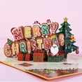 thumbnail image 4 of Tarjetas Navideñas 3D con Sobres - ¡Feliz Navidad y Año Nuevo! Diseños Pop-Up de Papel para Regalar en Fiestas (Incluye Tarjeta Pequeña y Sobre Elegante), 4 of 6