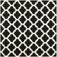 thumbnail image 2 of Safavieh Dhurries Black & Ivory Area Rug, 2 of 2