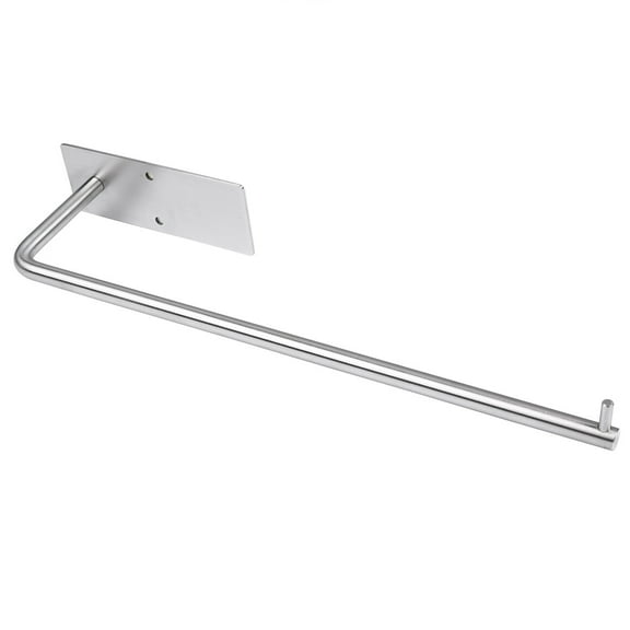 LABRIMP 1Pack Silver Tissue Holder Wall Mounted Paper Towel Dispenser for Daily Use in Homeowners' Bathroom