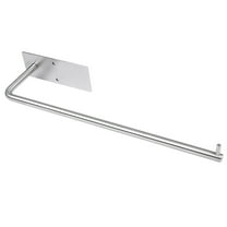 LABRIMP 1Pack Silver Tissue Holder Wall Mounted Paper Towel Dispenser for Daily Use in Homeowners' Bathroom