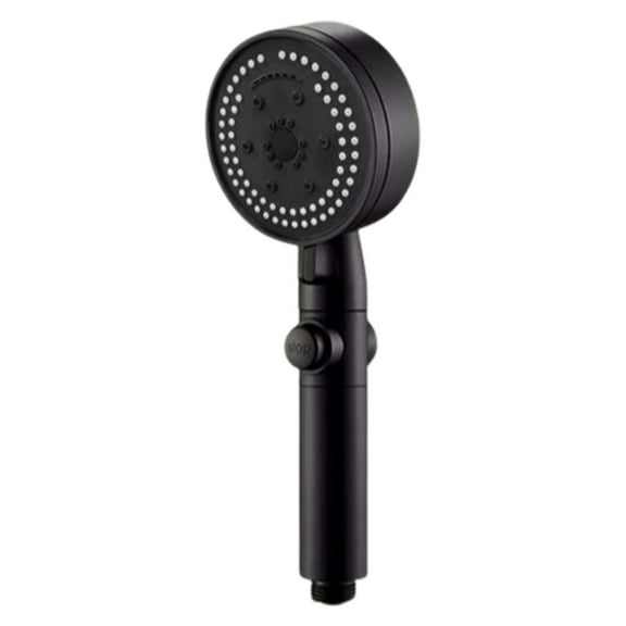Anuirheih Shower Head,8 Functions High Pressure Shower Head with Handheld, Non-Clogging Nozzles Hand Held, Leakproof, (Black)