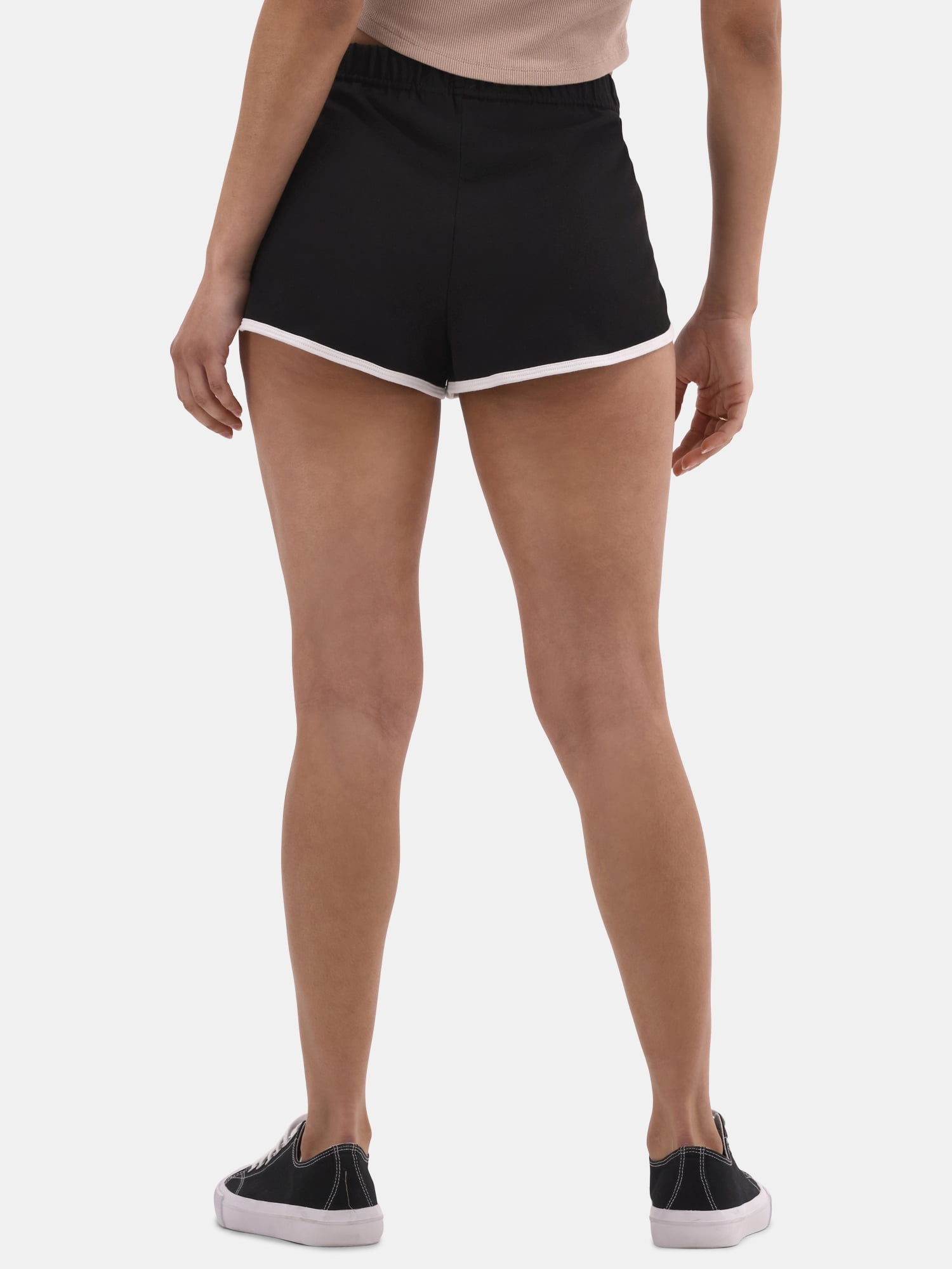No Boundaries Jersey Knit Dolphin Shorts, 2'' Inseam, Women's