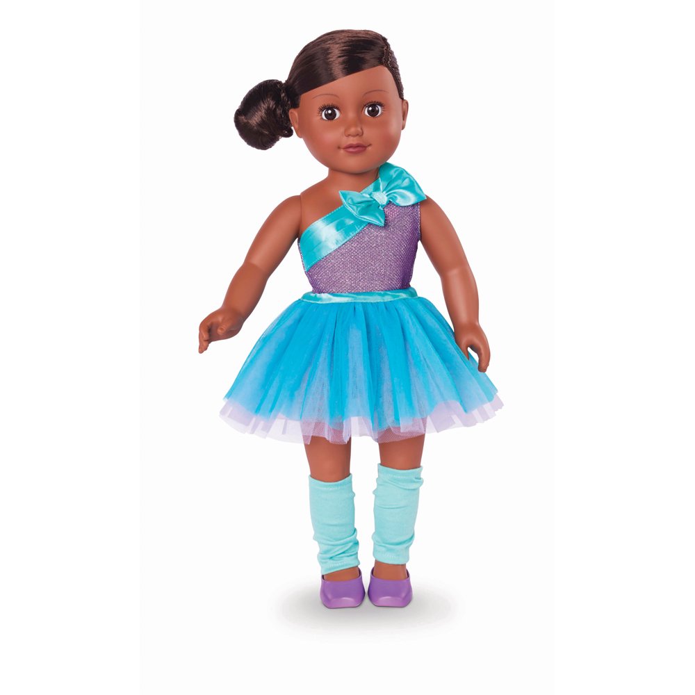 My Life As 18" Poseable Ballerina Doll, African American