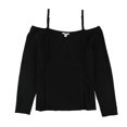 thumbnail image 1 of Suéter con detalle de costuras bar III para mujer negro XX-Large, 1 of 2