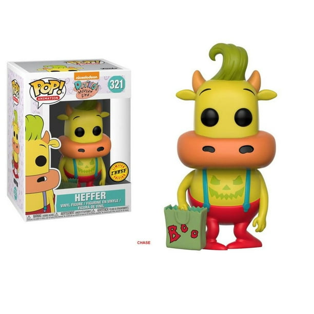 Funko POP! Television - Nickelodeon S2 Vinyl Figure - HEFFER (Halloween) *Chase* #321 - Walmart