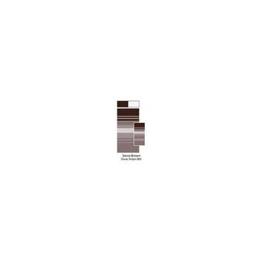 19-2 ft. Dune Stripe Sierra Brown - White