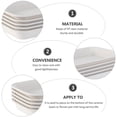 thumbnail image 3 of unbranded 4Ud Bandejas Para Macetas Beige De Material Duradero Con Protección Derrames, 3 of 8
