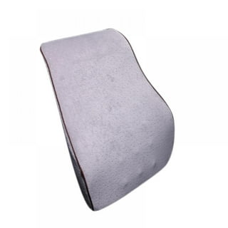 PYXAYS Lumbar Support Pillow for Office Chair Gaming Chair, Car Seat, Wheelchair, Back Cushion Lumbar Pillow Provide Back Support, Grey