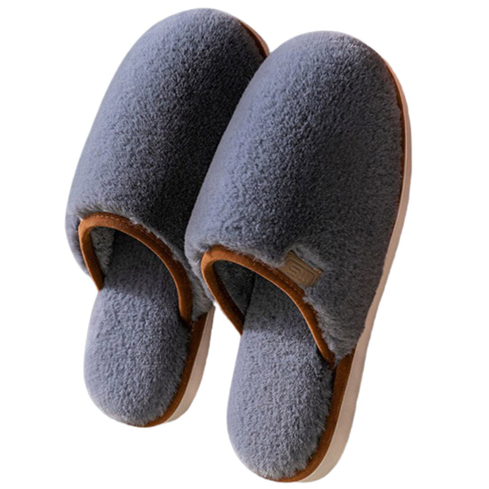 Details about   Knitted Slippers Home Indoor Footwear Men Women Embroidered Slipper Accessories