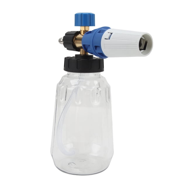 Blaster De Espuma, Rociador De Espuma Para Lavadora 4000PSI Ajuste Fácil 1/4 Pulg. Cuello Ancho De Conexión Rápida Para Automóvil
