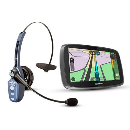 TomTom Trucker 600 with BlueParrott B250-XTS Automotive GPS + Bluetooth (Tomtom Trucker 6000 Best Price)