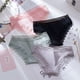 thumbnail image 2 of TrowBridge-bragas de algodón a rayas para mujer, ropa interior de encaje dulce, bragas transpirables, lencería acogedora, cintura hueca, oferta, 2 of 4