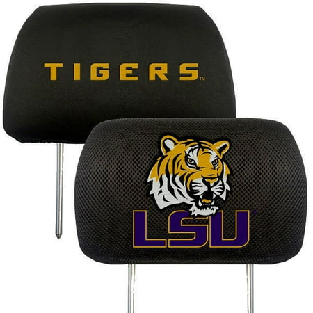 - LSU Tigers 2-Pack Auto Car Truck Embroidered Headrest Covers