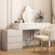 thumbnail image 2 of Luxury Make Up Vanity Tables Bedroom Modern Organizer Drawer Storage Cabinet Jewelry Tavolo Trucco Bedroom Furniture LJ50DT My Lux Decor Round, 2 of 17