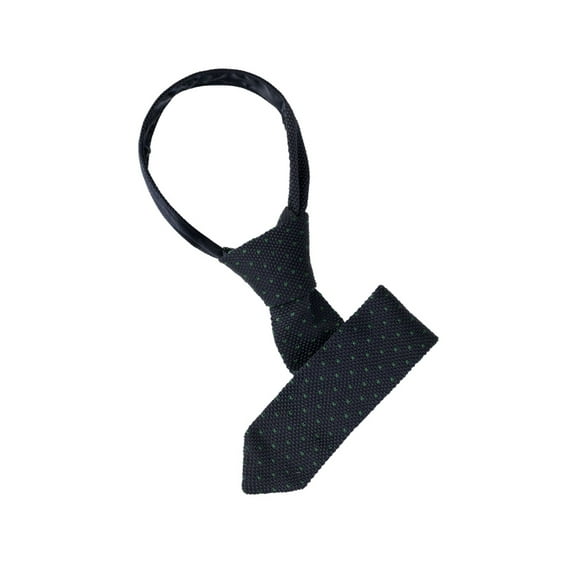 INSPIRE CHIC Men's Knitted Neckties Regular Tie Heart Print Ties Casual Navy Blue Green One Size