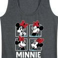 thumbnail image 3 of Mickey & Friends - Minnie Grid - Women's Racerback Tank Top, 3 of 5