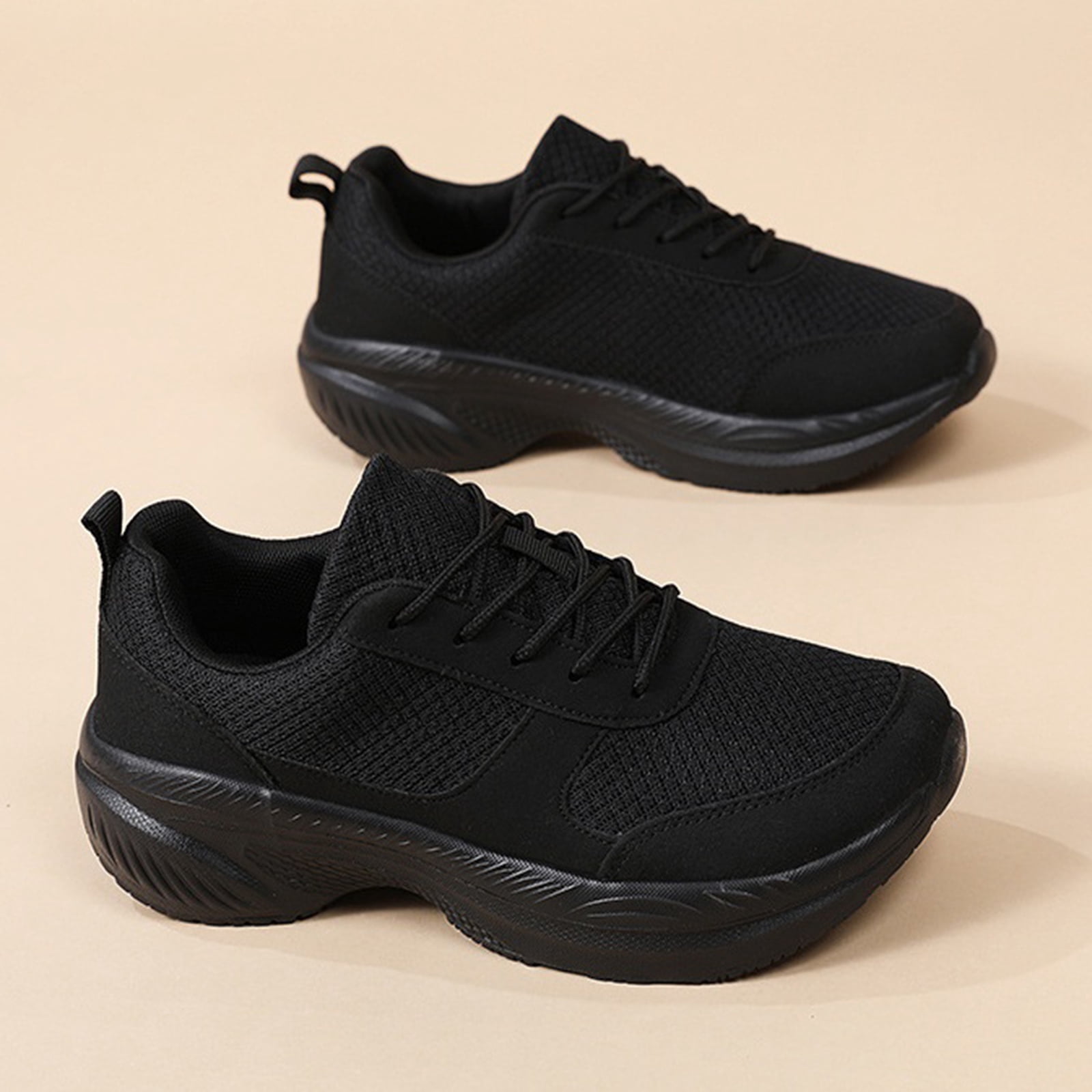 Chaussures De Running Avec Amorti Air Pour Hommes Et Femmes - Taille 36 à 46, Mesh Respirant, Semelle Antidérapante - Pour Jogging, Sport Outdoor - 3