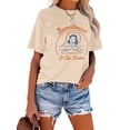 thumbnail image 2 of Anbech Cowgirl Graphic Womens Shirt Vintage Short Sleeve Print Top, 2 of 8