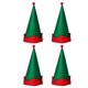 thumbnail image 2 of 4 unids Navidad Funny Elf Sombreros Navidad Party Hats Party Show Disfraz Accesorio, 2 of 7