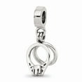 thumbnail image 1 of FB Jewels Sterling Silver Reflections CZ Bridal Rings Dangle Bead, 1 of 3
