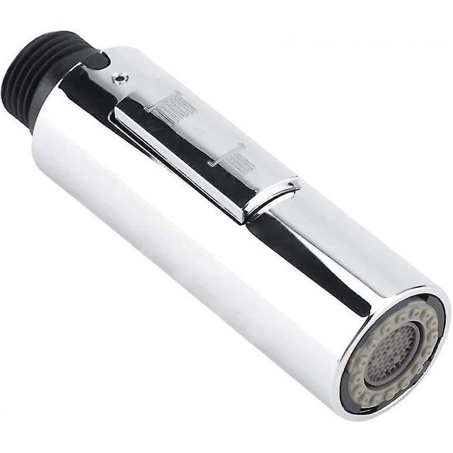 Rociador de grifo de cocina, cabezal rociador de grifo, rociador de fregadero de cocina-g1/2 Piezas de repuesto de boquilla de grifo de ducha duradera plateada de plata